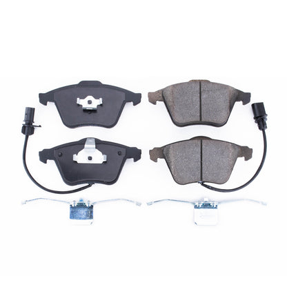PowerStop Power Stop 05-09 Audi A4 Front Z17 Evolution Ceramic Brake Pads w/Hardware