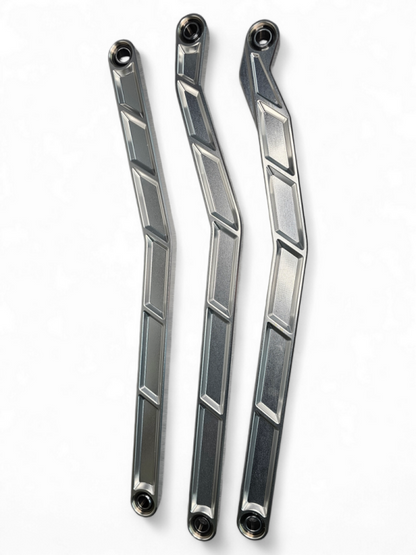 Elektric Off Road Elektric Offroad 2017+ Can-Am X3 Maverick High Clearance Radius Rods In Clear Finish For 72In