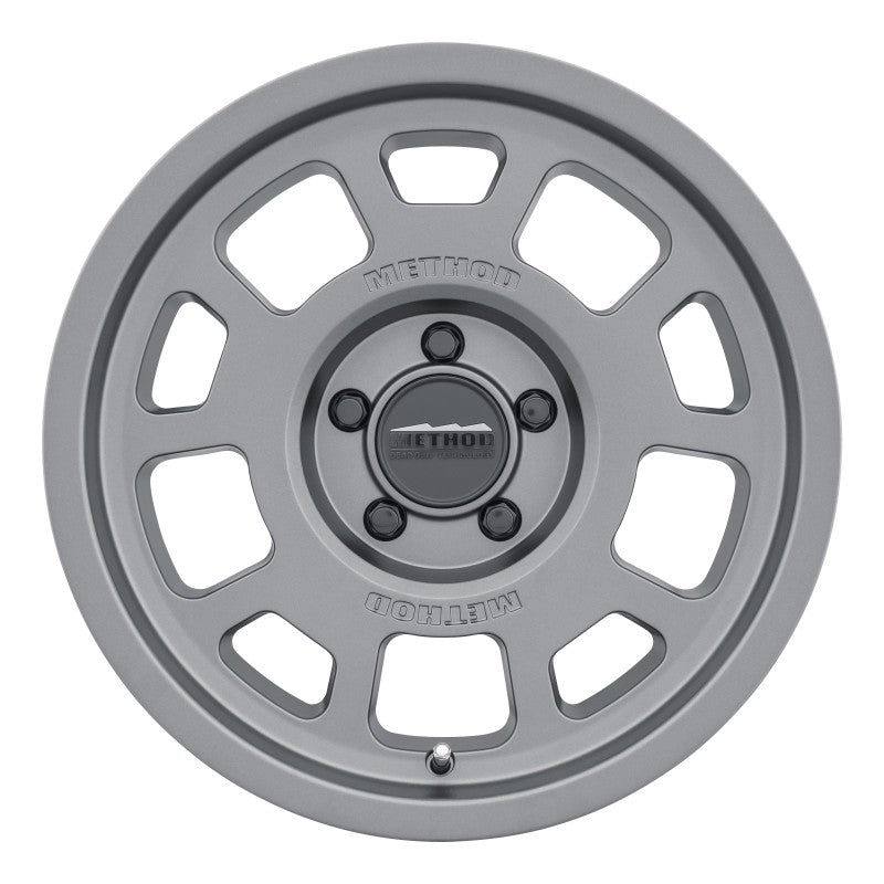 Method Wheels Method MR705 17x8.5 0mm Offset 5x5 71.5mm CB Titanium Wheel