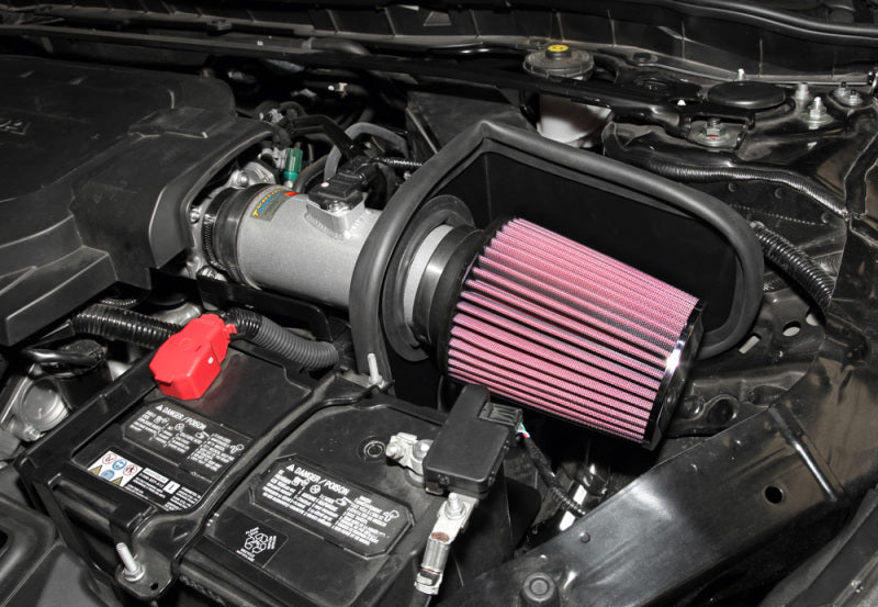 K&N Engineering K&N 13-14 Honda Accord 3.5L V6 69 Series Typhoon Air Intake System - Silver Cold Air Intake Kit