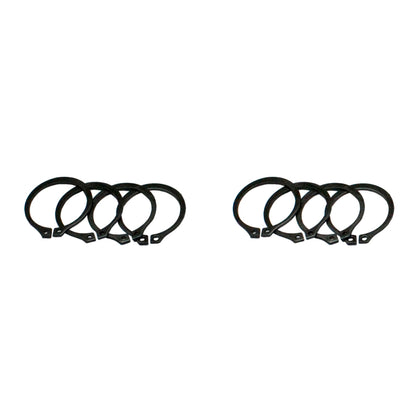 Yukon Gear & Axle Yukon Gear (4) Full Circle Snap Rings / Fits Dana 60 733X U-Joint w/ Aftermarket Axle