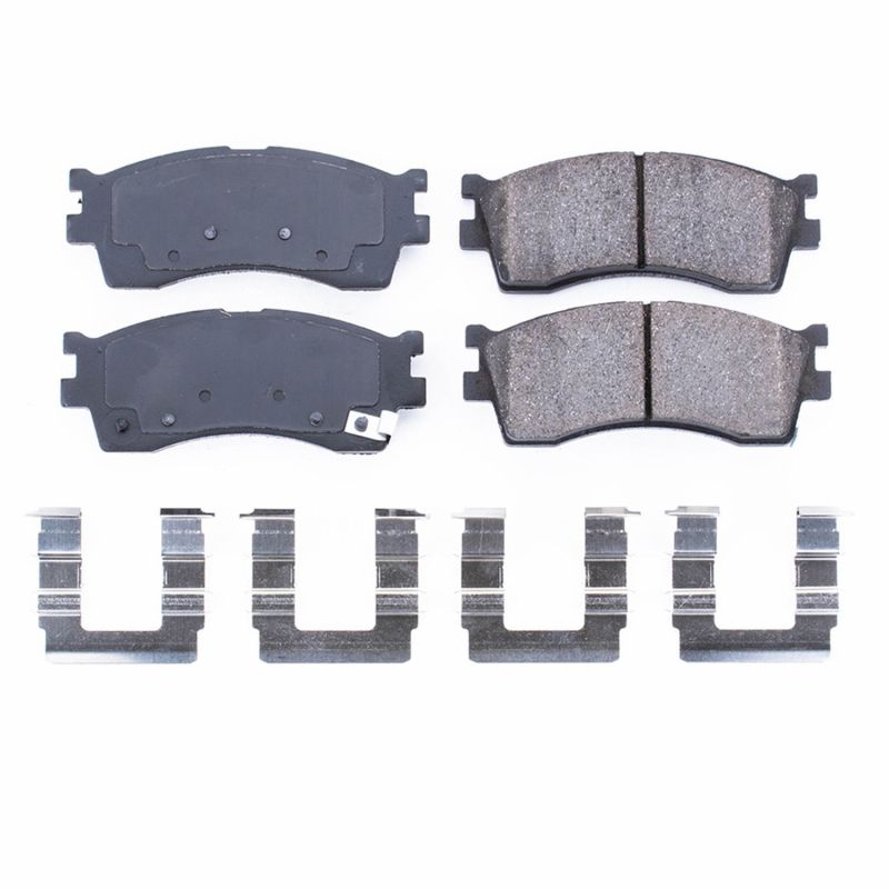 PowerStop Power Stop 02-05 Kia Rio Front Z17 Evolution Ceramic Brake Pads w/Hardware