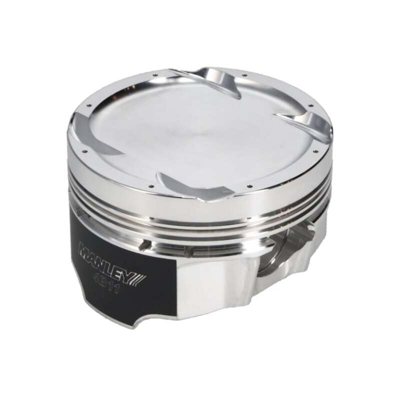 Manley Performance Manley 08+ Mitsubishi 4B11T 86.5mm (+.5mm) -11cc Dome 9.0:1 CR Turbo Tuff Series Piston Set w/ Rings