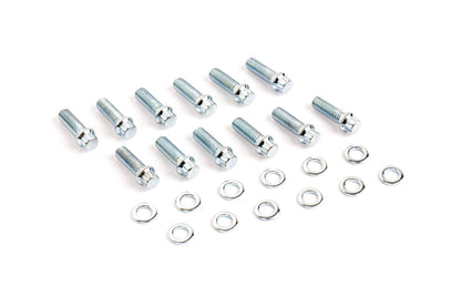 Cometic Gasket Cometic Intake Manifold Bolts 3/8 - 16 x 1in - Grade 8 Zinc Plated