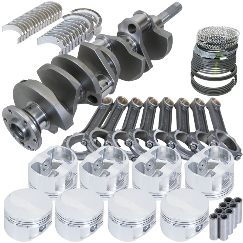 Eagle Ford FE 4.125in Crank 6.700in I-Beam Rods -7cc Flat Top 4.175in Pistons Rotating Assembly