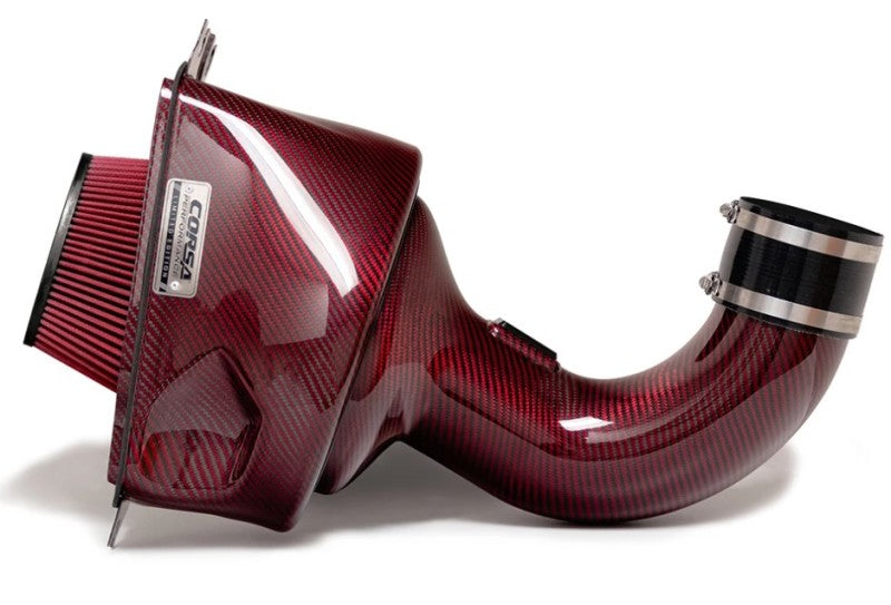 CORSA Performance Corsa 2014-19 Chevy Corvette 6.2L (Non Z06) Closed Box Air Intake w/ DryTech Filter-Carbon Fib