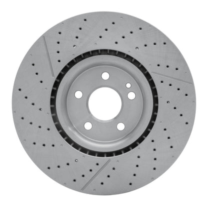 DFC 14-19 Mercedes-Benz GLA45 AMG Front Drilled and Slotted Brake Rotor