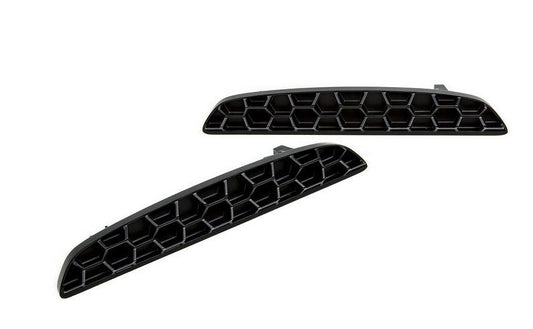 Acexxon BMW F85 X5M Honeycomb Rear Reflector Inserts - Matte Black