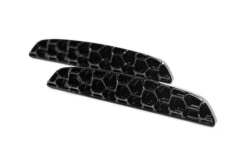 Acexxon BMW F85 X5M Honeycomb Rear Reflector Inserts - Gloss Black