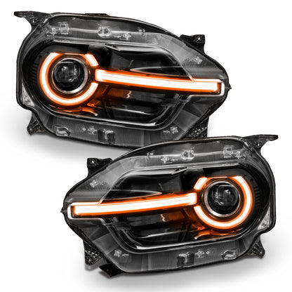 ORACLE Lighting Oracle 2021 Ford Bronco Sport RGB+W Headlight DRL + Halo - ColorSHIFT w/ 2.0 Controller