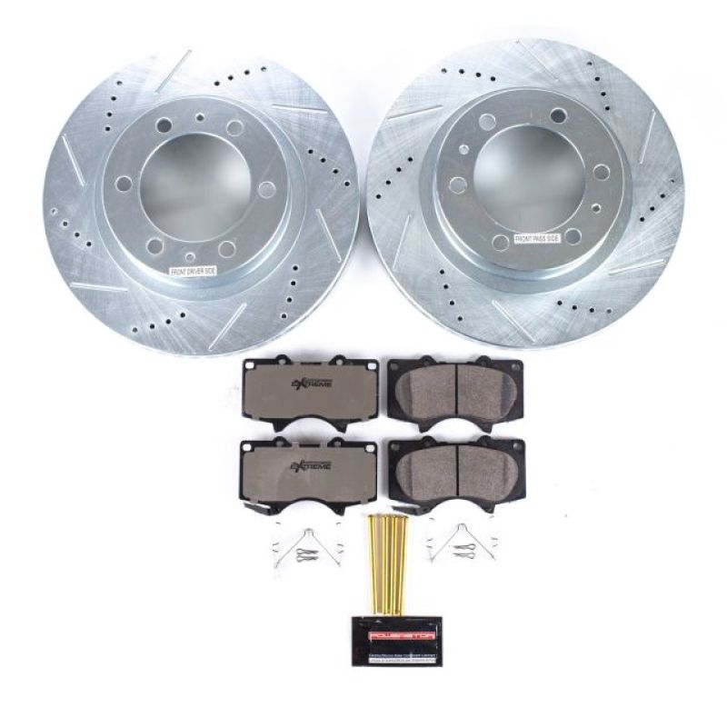 PowerStop Power Stop 03-09 Toyota 4Runner Front Z36 Truck & Tow Brake Kit