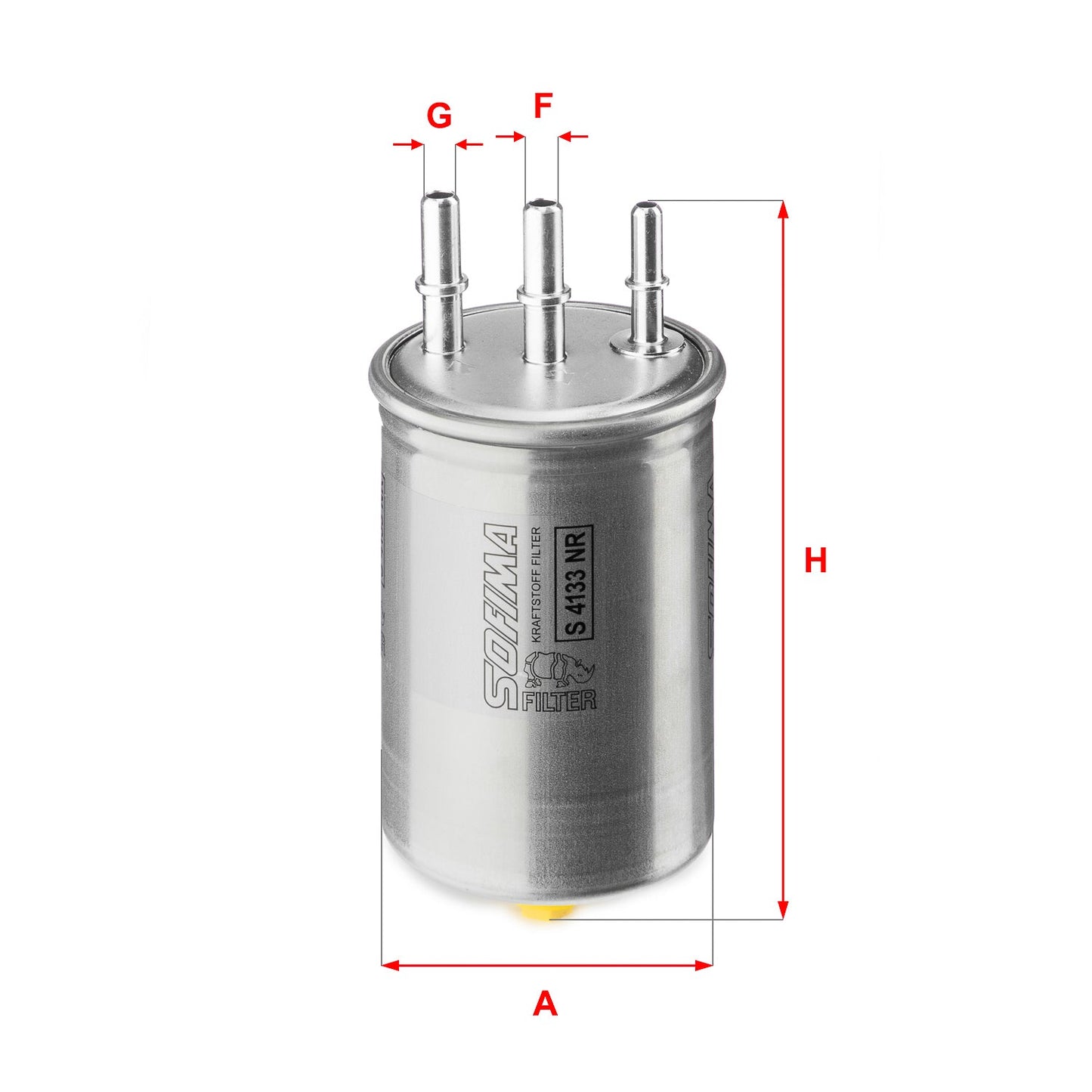 SOFIMA S4133NR Fuel Filter