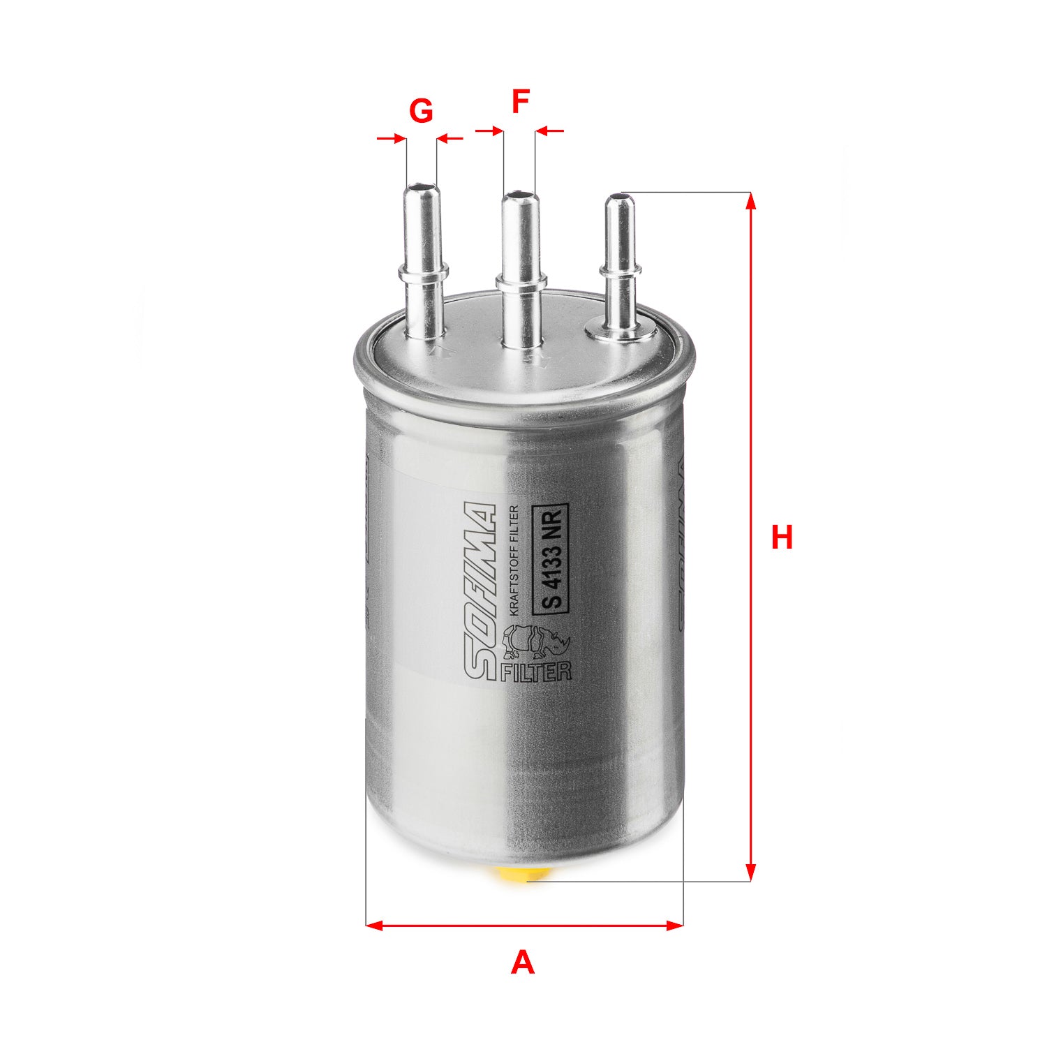 SOFIMA S4133NR Fuel Filter