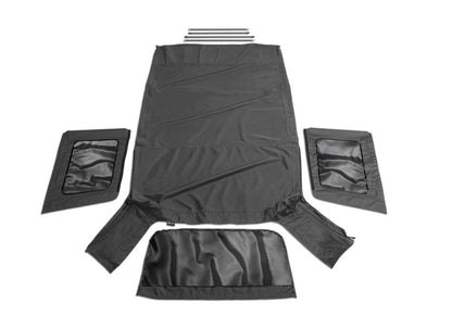 Rampage 2007-2009 Jeep Wrangler(JK) Unlimited OEM Replacement Top - Black Diamond