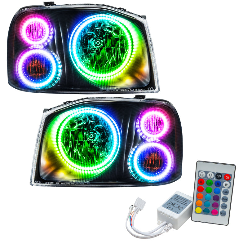 ORACLE Lighting Oracle 01-04 Nissan Frontier SMD HL - Triple Halo - ColorSHIFT w/ Simple Controller