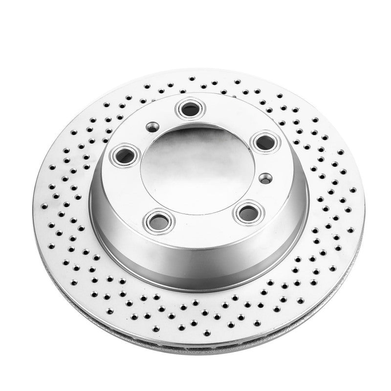 PowerStop Power Stop 17-19 Porsche 718 Boxster Rear Evolution High Carbon Geomet Coated Rotor