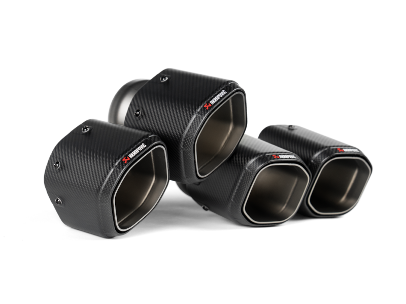 Akrapovic Akrapovic 2024+ BMW M5 (G90,G99) Hexagonal Carbon Fiber Tail Pipe Set
