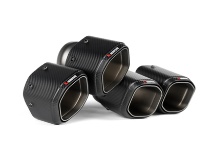 Akrapovic Akrapovic 2024+ BMW M5 (G90,G99) Hexagonal Carbon Fiber Tail Pipe Set