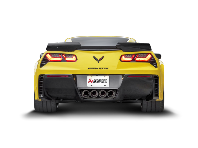 Akrapovic Akrapovic 14-17 Chevrolet Corvette Z06 (C7) Slip-On Line (Titanium) w/ Carbon Tips