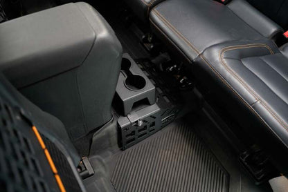 DV8 Offroad DV8 21+ Ford Bronco Rear Seat Cup Holder and Molle Panels (2-Door Models)