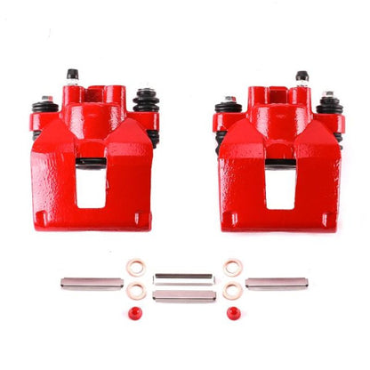 PowerStop Power Stop 95-01 Ford Explorer Rear Red Calipers w/o Brackets - Pair