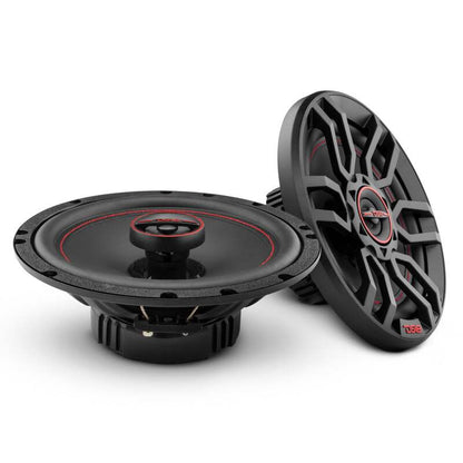 DS18 6.5in 50Watts RMS 4 ohm 2-Way Coaxial Speaker System Universal Fit