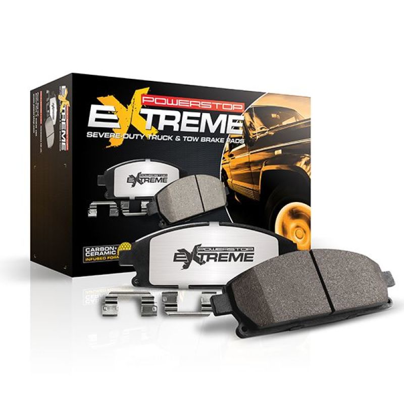 PowerStop Power Stop 2021 Chevrolet Colorado Front Z36 Truck & Tow Brake Pads w/Hardware