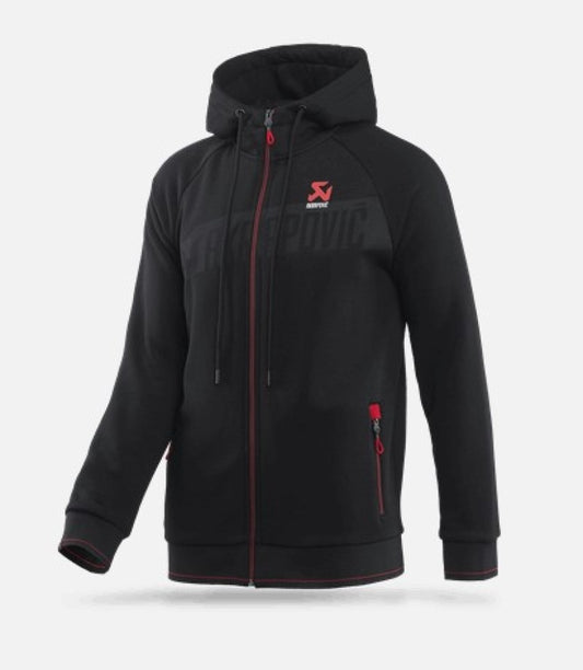 Akrapovic Akrapovic Mens Corpo Zip Hoodie Black - XL