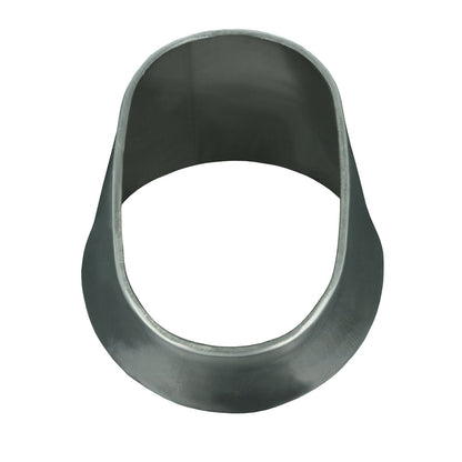 Turbozentrum 402691 Adapter Pipe 76mm to Oval