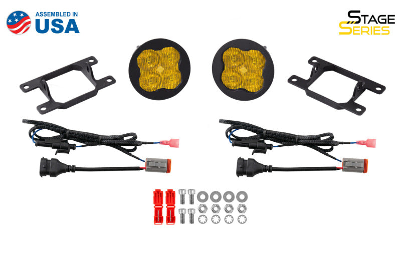 Diode Dynamics SS3 Pro Type A Kit ABL - White SAE Fog