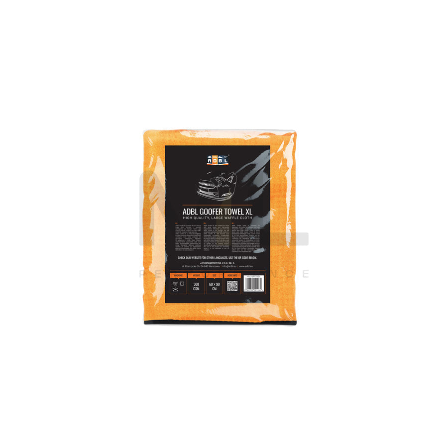 ADBL GOOFER TOWEL XL ADB000062 Car cleaning sponges Size: 60 cm x 90 cm