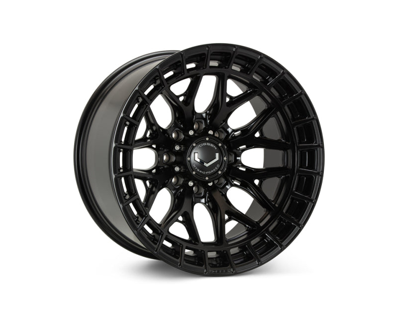Vossen HFX-1 20x10 - 8x180 - ET18 - Super Deep Face - 124.3 - Satin Black Wheel