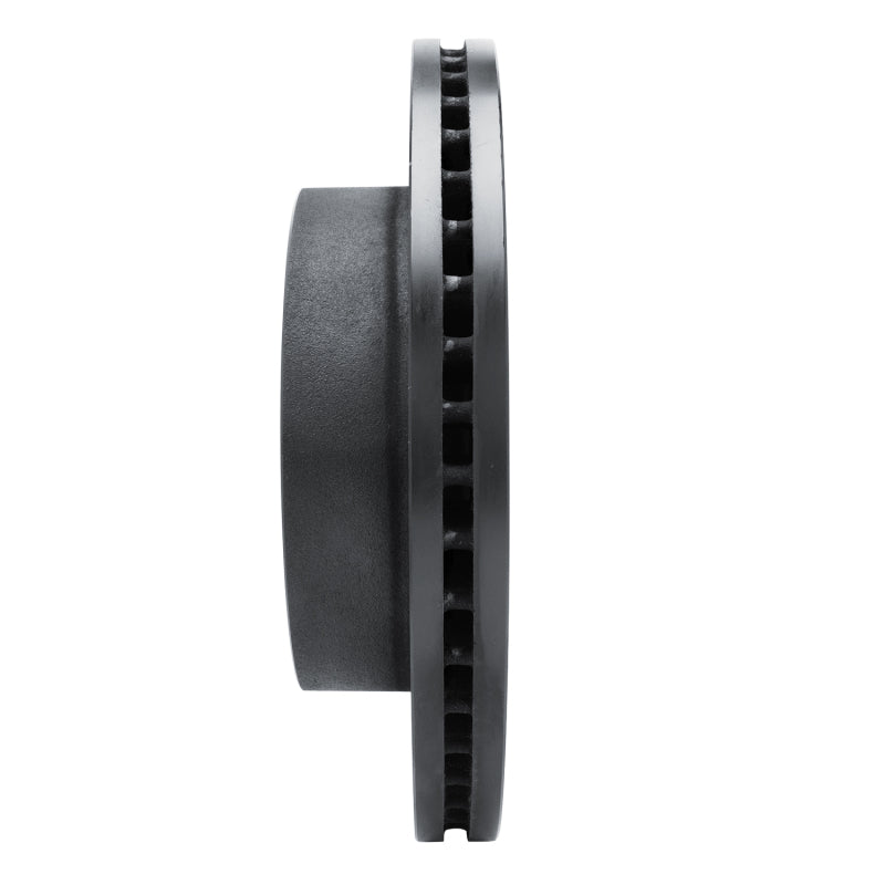 R1 Concepts R1 20-25 Ford Transit-350 HD/DRW Rear Left Drilled & Slotted Black Brake Rotor