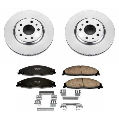 PowerStop Power Stop 03-05 Cadillac CTS Front Z17 Evolution Geomet Coated Brake Kit