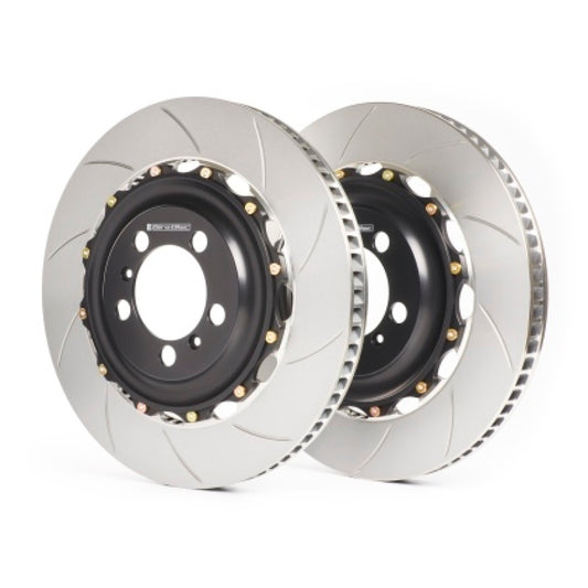 GiroDisc 2022+ Lotus Emira 350mm Slotted Rear Rotors