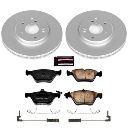 PowerStop Power Stop 98-02 Mercedes-Benz CLK320 Front Z23 Evolution Sport Coated Brake Kit