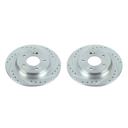 PowerStop Power Stop 18-20 Hyundai Kona Rear Evolution Drilled & Slotted Rotors - Pair