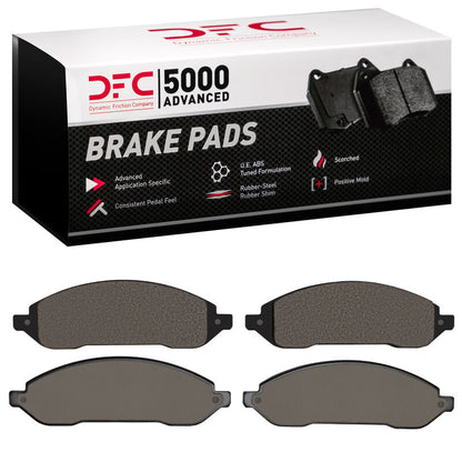 DFC 04-07 Ford Freestar Front 5000 Advanced Ceramic Brake Pads