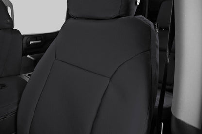 Covercraft 15-22 Chevrolet Colorado Endura PrecisionFit Custom Second Row Seat Covers - Black/Black