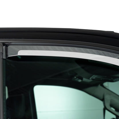 Putco 03-08 Honda Pilot (Front Only) Element Chrome Window Visors