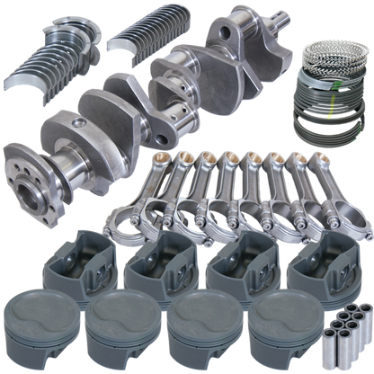 Eagle Chevy LT1350 1Pc 3.750in Crank 5.700in I-Beam Rods -16cc 4.040in Pistons Rotating Assembly