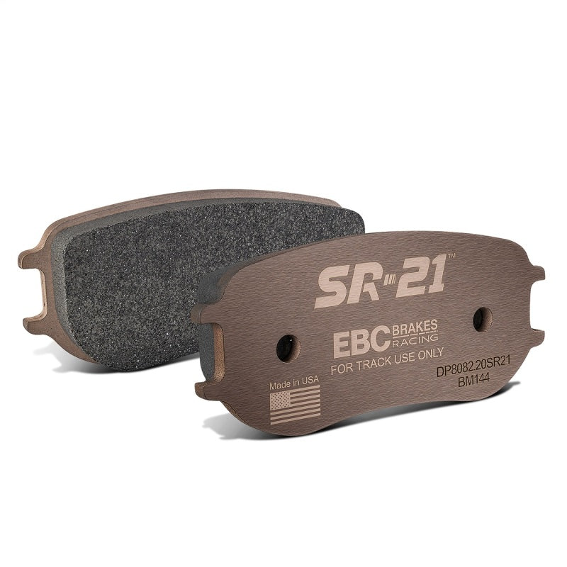EBC Racing Porsche 718 Cayman GT4 Clubsport (PFC Brakes) SR-21 Sintered Race Rear Brake Pads