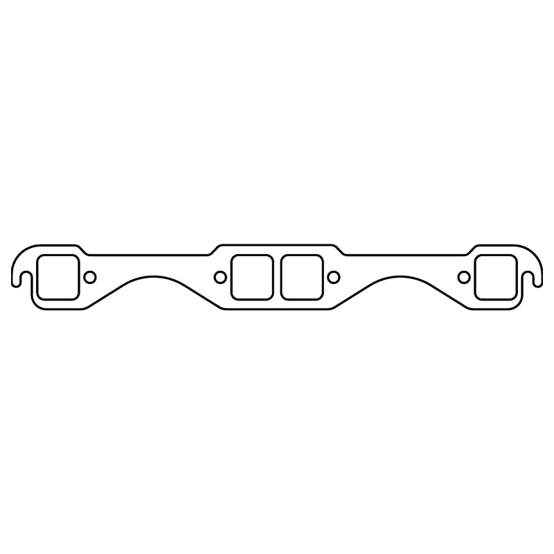 Cometic Gasket Cometic Chevy Gen1 Small Block V8 .043in Copper Exhaust Mani Gskt Set-1.550in x 1.450in Square Ports