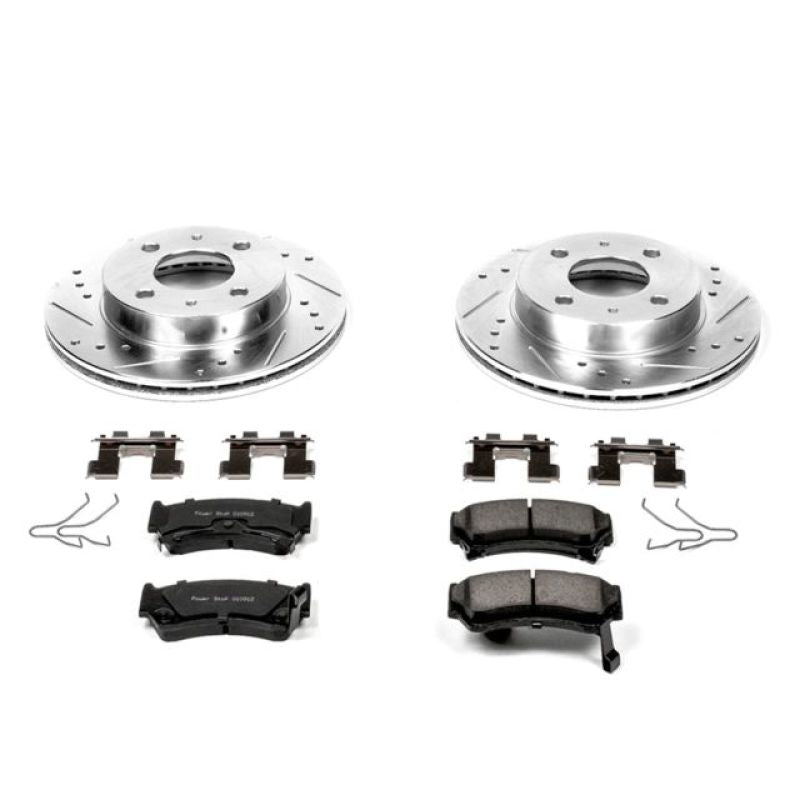PowerStop Power Stop 95-98 Nissan 200SX Front Z23 Evolution Sport Brake Kit