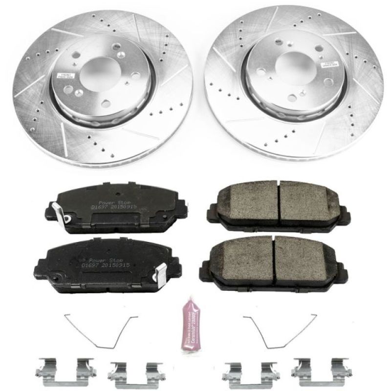 PowerStop Power Stop 14-19 Acura RLX Front Z23 Evolution Sport Brake Kit