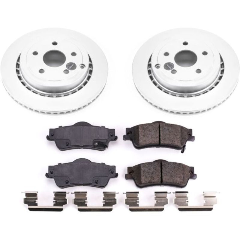 PowerStop Power Stop 11-17 Chevrolet Caprice Rear Z17 Evolution Geomet Coated Brake Kit