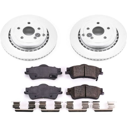 PowerStop Power Stop 11-17 Chevrolet Caprice Rear Z17 Evolution Geomet Coated Brake Kit
