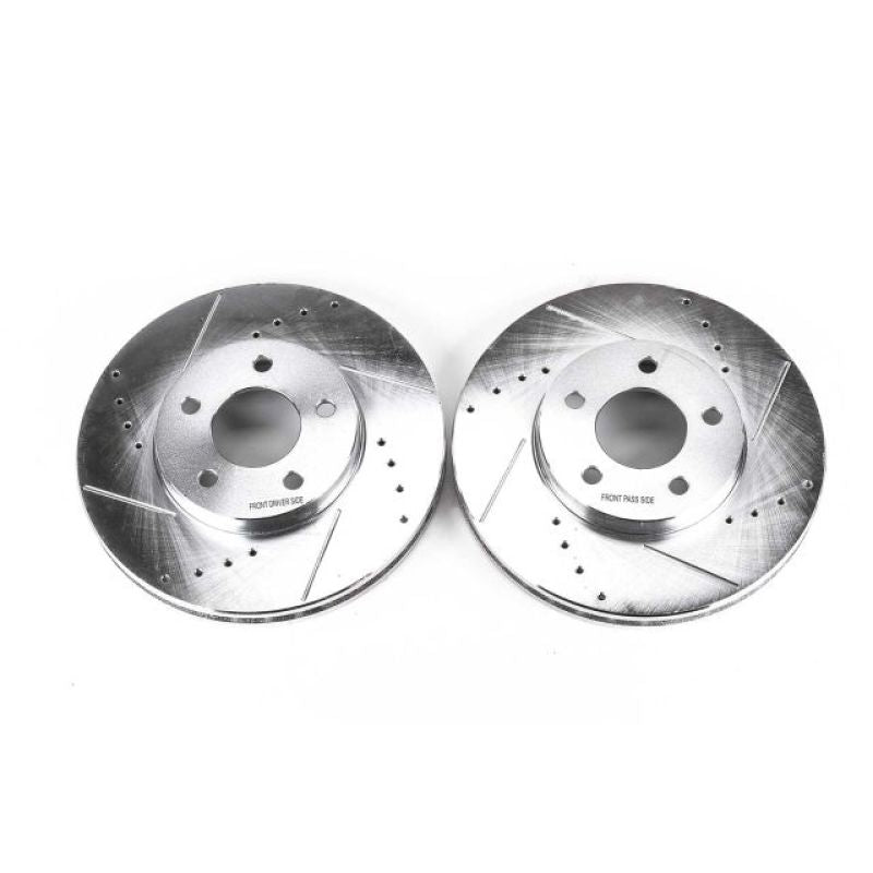 PowerStop Power Stop 02-06 Buick Rendezvous Front Evolution Drilled & Slotted Rotors - Pair