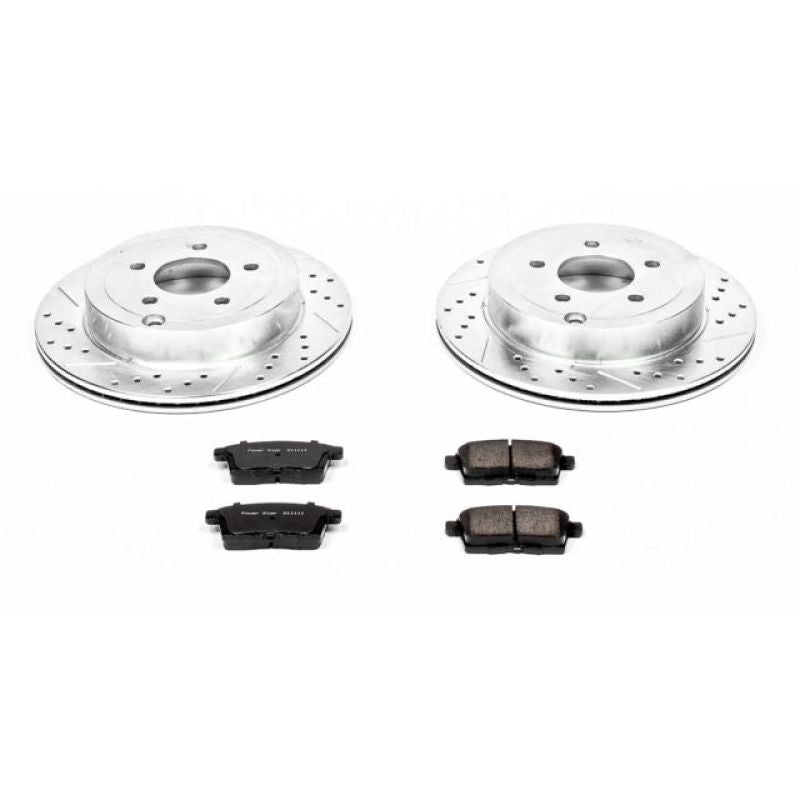 PowerStop Power Stop 07-10 Ford Edge Rear Z23 Evolution Sport Brake Kit