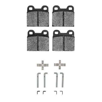 R1 Concepts R1 75-86 Alfa Romeo GTV-6 Rear Performance Sport Pads & Hardware Kit